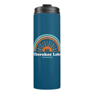 Cherokee Lake Tennessee Rainbow Thermal Tumbler