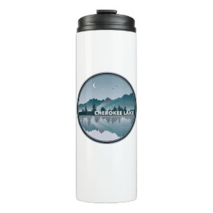 Cherokee Lake Tennessee Reflection Thermal Tumbler