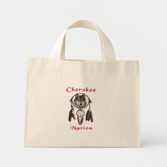 Cherokee Mini Tote Bag (Front)