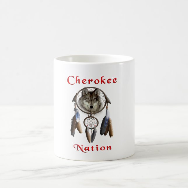 Cherokee nation coffee mug (Center)