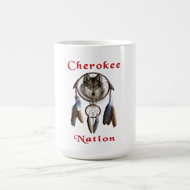 Cherokee nation coffee mug (Center)