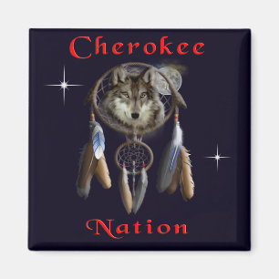 Cherokee nation magnet