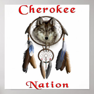 cherokee nation poster