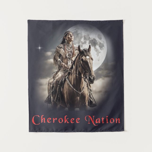 Cherokee nation tapestry (Front)