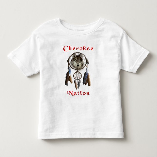 Cherokee nation toddler T-Shirt (Front)