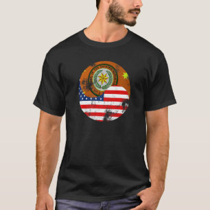 Cherokee Native American Flag Cherokee Flag Cherok T-Shirt