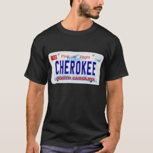 Cherokee - NC Plate T-Shirt