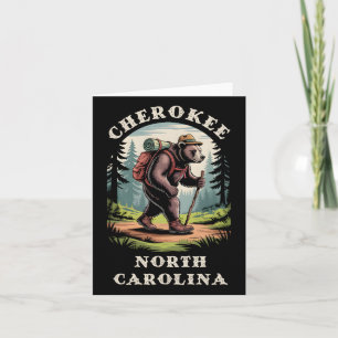 Cherokee North Carolina Card