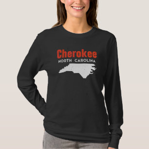 Cherokee North Carolina Usa State America Travel T-Shirt