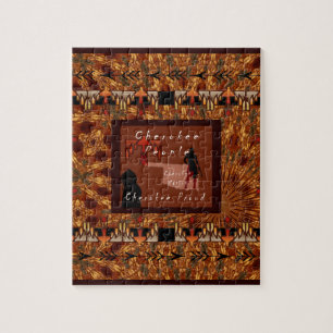Cherokee People Jigsaw Puzzle