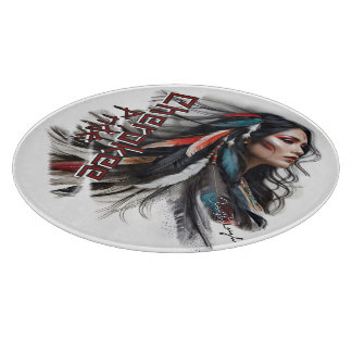 Cherokee Pride 4 Cutting Board