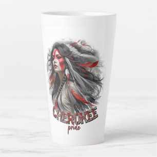 Cherokee Pride Latte Mug