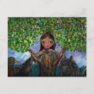 Cherokee Tree Postcard