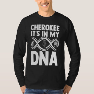 Cherokeedna Native American Indian Indigenous Head T-Shirt