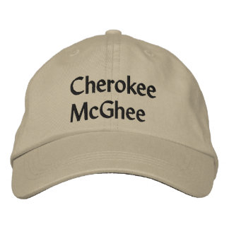 CherokeeMcGhee light cap