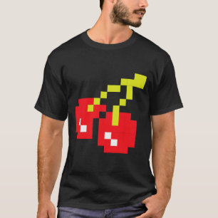 Cherries 80s Video Game Halloween Costume Easy Gro T-Shirt