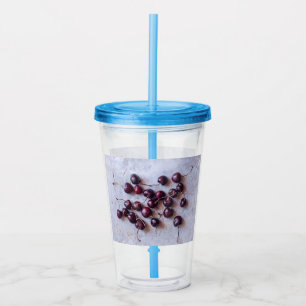 Cherries Acrylic Tumbler