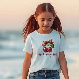 Cherries and a Bow-Love you Cherry Much T-Shirt