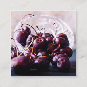 cherries appointment card