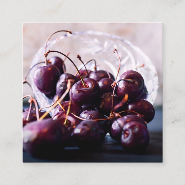 cherries appointment card (Front)