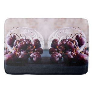 Cherries    bath mat