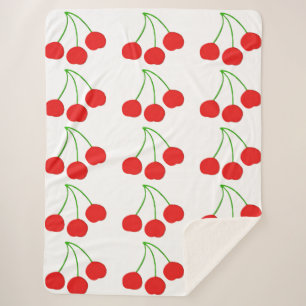 Cherries Blanket