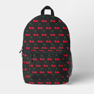 Cherries Bombs Printed Backpack