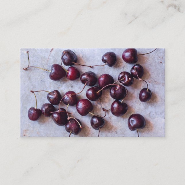 Cherries Business Card (Front)