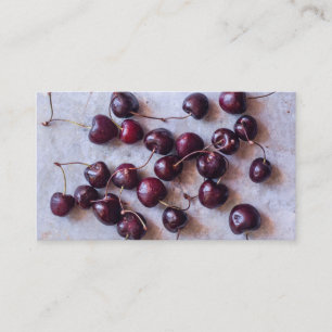 Cherries business card
