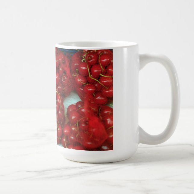 Cherries Coffee Mug (Right)
