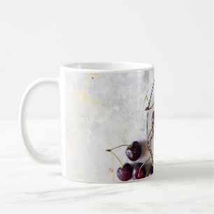 cherries coffee mug