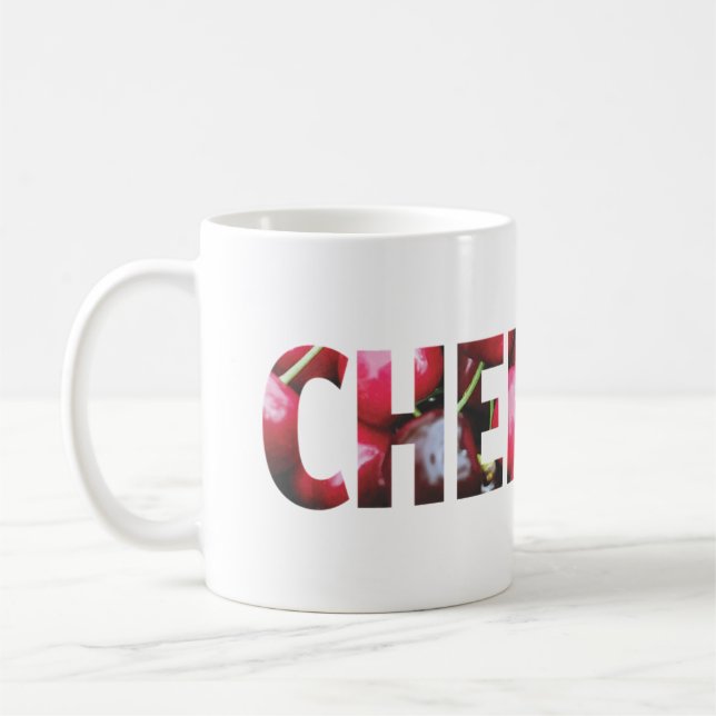 Cherries Coffee Mug  (Left)
