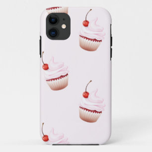 cherries cupcakes iPhone 11 case