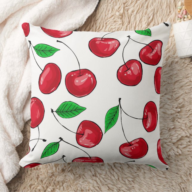 Cherries Cushion (Blanket)