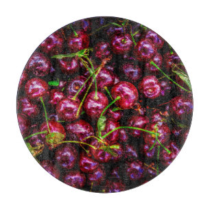 Cherries Cutting Board