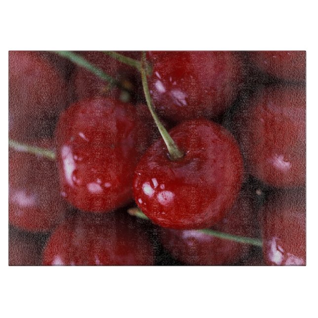 Cherries cutting board (Front)