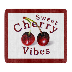 Cherries Cutting Board