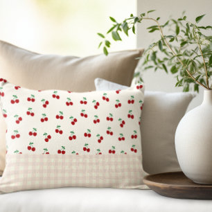 Cherries Decorative Cushion