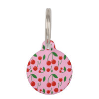Cherries Dog ID Tag