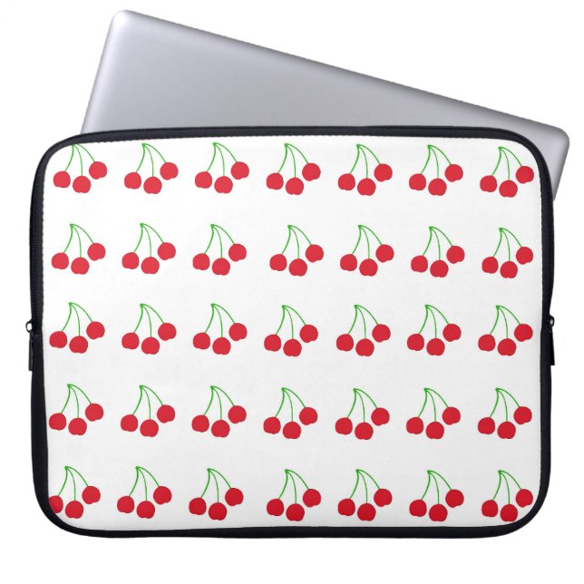 Cherries Electronics Bag (Front)