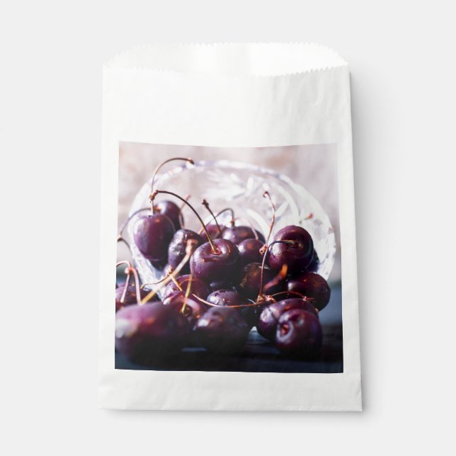 Cherries  favour bag (Front)