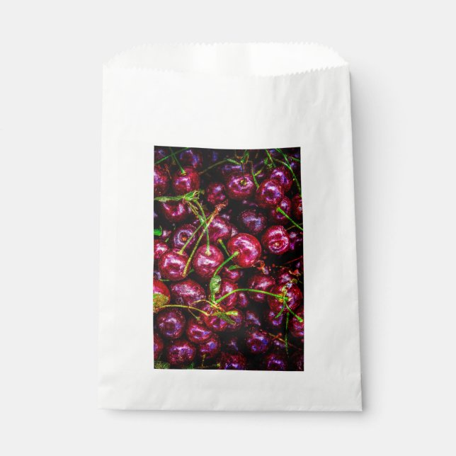 Cherries Favour Bag (Front)