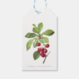 Cherries for you  gift tags