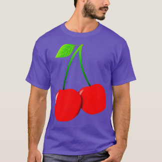 Cherries Fresh Fruits Kitchen Chef  T-Shirt