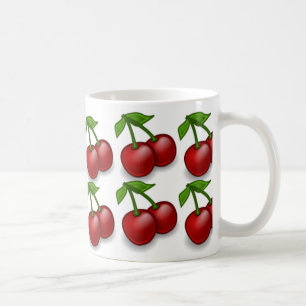 Cherries Galore Design Coffee Mug