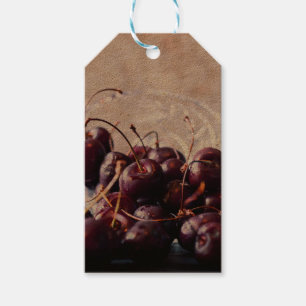 cherries gift tags