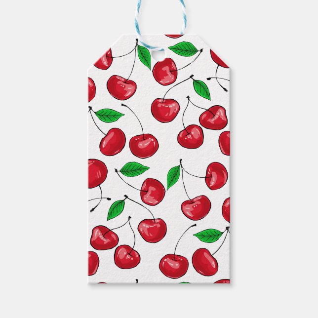 Cherries Gift Tags (Front)