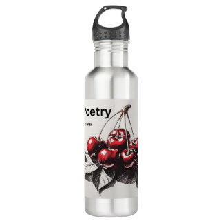 Cherries Gusto Poetry 710 Ml Water Bottle