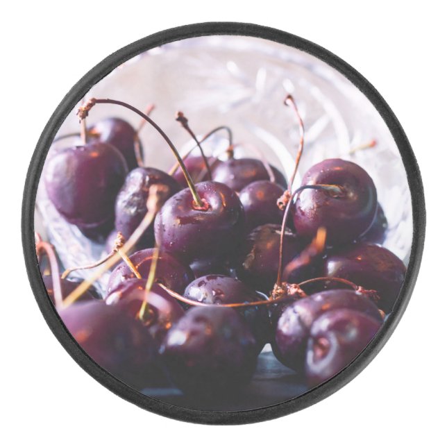 cherries hockey puck (Front)