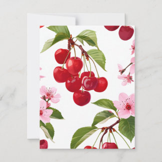 Cherries Holiday Card
